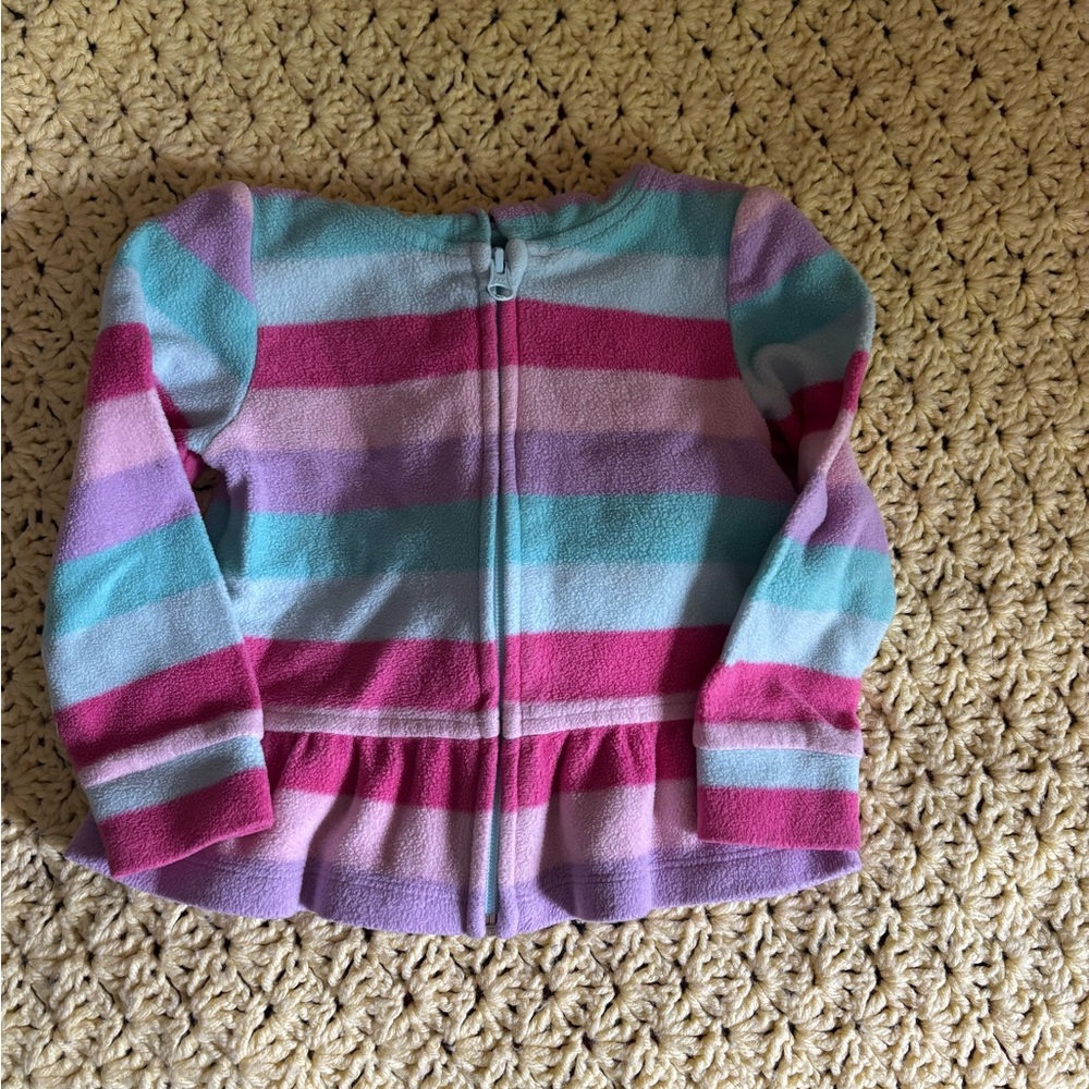 🦋10/$20 The Children's Place Purple and Pink Fleece Hoodie
